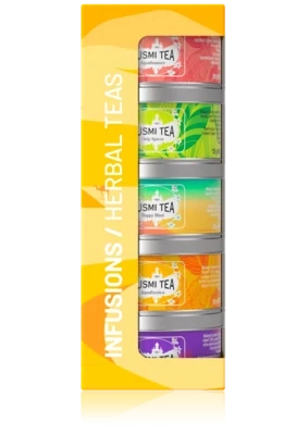 COFFRET LES INFUSIONS- 5 Miniatures d'infusions