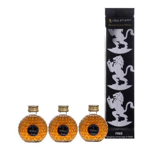 COFFRET OSA FINE SPIRITS OLD ST ANDREWS - 3 BALLES COFFRET OSA FINE SPIRITS OLD ST ANDREWS - 3 BALLES