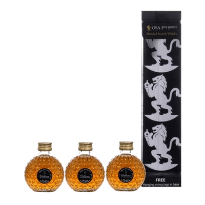 COFFRET OSA FINE SPIRITS OLD ST ANDREWS - 3 BALLES COFFRET OSA FINE SPIRITS OLD ST ANDREWS - 3 BALLES