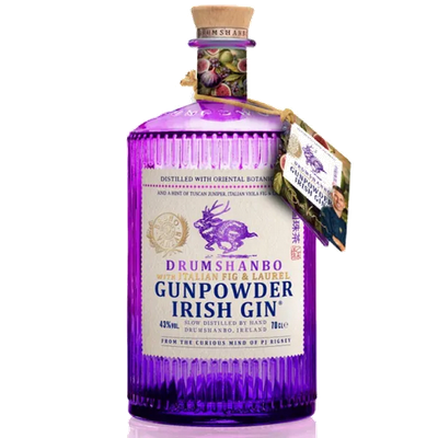 DRUMSHANBO GUNPOWDER GIN FIGUE ET LAURIER D'ITALIE DRUMSHANBO GUNPOWDER GIN FIGUE ET LAURIER D'ITALIE