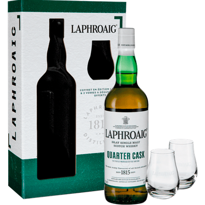 COFFRET LAPHROAIG QUARTER CASK COFFRET LAPHROAIG QUARTER CASK