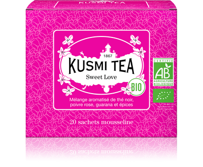 SWEET LOVE - Thé noir aromatisé - Poivre rose, Guarana et Épices