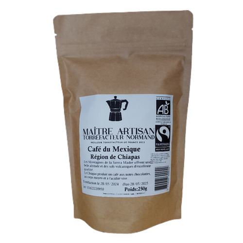 CAFÉ DU MEXIQUE - RÉGION DE CHIAPAS