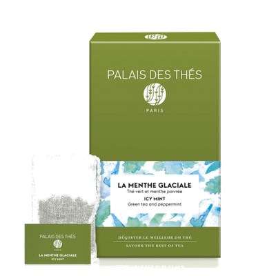LA MENTHE GLACIALE  - Thé vert parfumé - Menthe poivrée