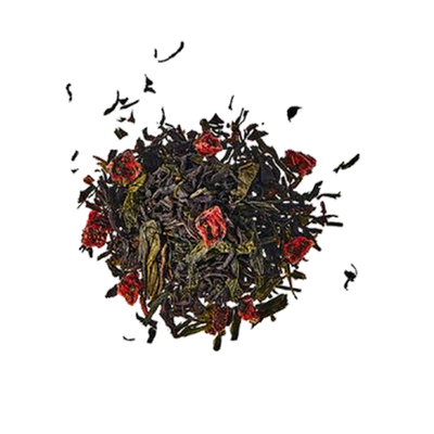 UN AMOUR DE FRAISE - Mélange Thé noir, thé vert - Fraise