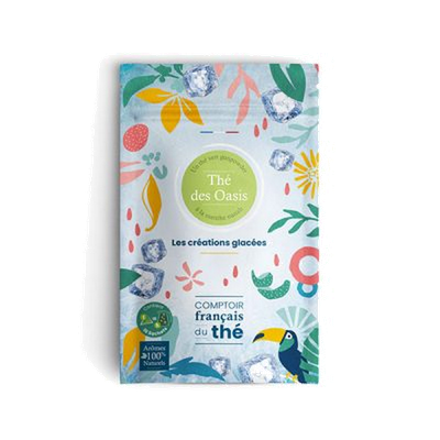 THÉ DES OASIS - Thé vert - Thé glacé - Menthe Nanah