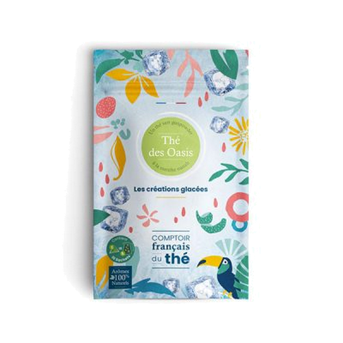 THÉ DES OASIS - Thé vert - Thé glacé - Menthe Nanah