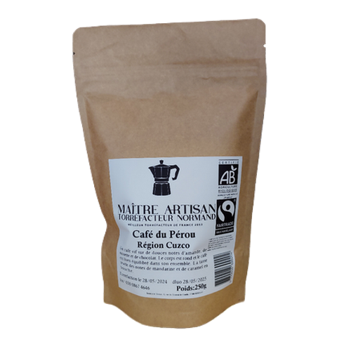 CAFÉ DU PÉROU - RÉGION CURZO