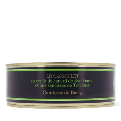 CASSOULET AU CONFIT DE CANARD DU SUD-OUEST ET AUX SAUCISSES DE TOULOUSE