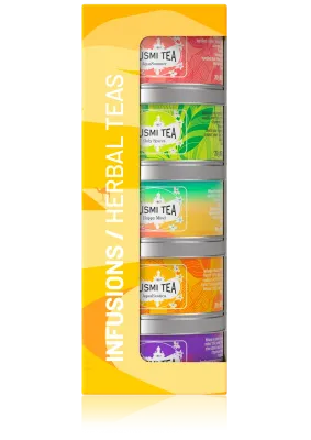 COFFRET LES INFUSIONS- 5 Miniatures d'infusions COFFRET LES INFUSIONS- 5 Miniatures d'infusions
