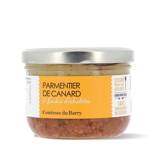 PARMENTIER DE CANARD, FONDUE D'ÉCHALOTES