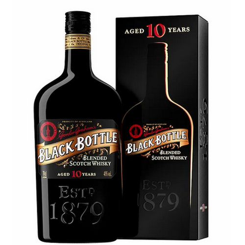 BLACK BOTTLE 10 ANS