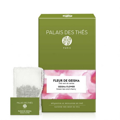 FLEUR DE GEISHA - Thé vert parfumé - Floral et Fruité