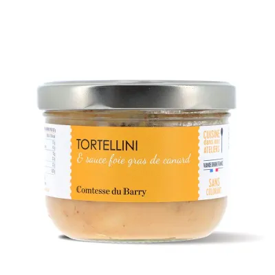 TORTELLINI SAUCE AU FOIE GRAS DE CANARD