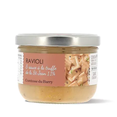 RAVIOLI SAUCE A LA TRUFFE DE LA SAINT JEAN 1.1%