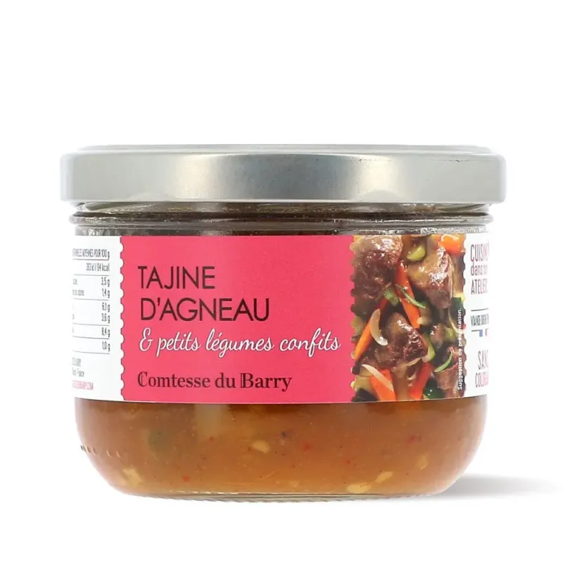 TAJINE D'AGNEAU ET PETITS LÉGUMES CONFITS