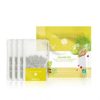 BERLINGOT SUMMER FIZZ BIO - Thé Vert - Thé glacé - Citron, Gingembre, Cardamonne BERLINGOT SUMMER FIZZ BIO - Thé Vert - Thé glacé - Citron, Gingembre, Cardamonne