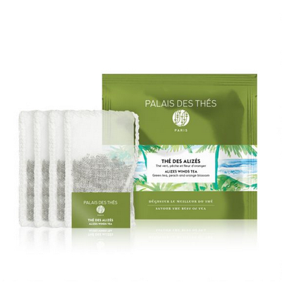 BERLINGOT THÉ DES ALIZÉS - Thé Vert - Thé glacé - Pêche, Fleur d'Oranger BERLINGOT THÉ DES ALIZÉS - Thé Vert - Thé glacé - Pêche, Fleur d'Oranger