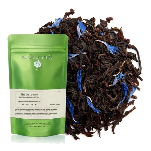 THÉ DU LOUVRE - CÔTÉ COUR - Thé noir parfumé - Agrumes, Mûre sauvage