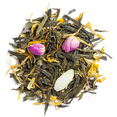 THÉ VERT DES VAHINÉS - Thé vert parfumé - Gourmand et Floral