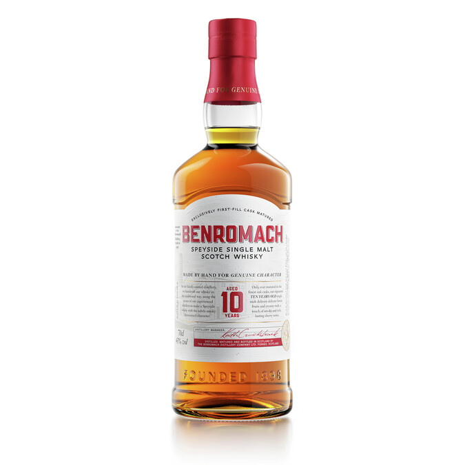 BENROMACH 10 ANS - TOURBE LÉGÈRE BENROMACH 10 ANS - TOURBE LÉGÈRE