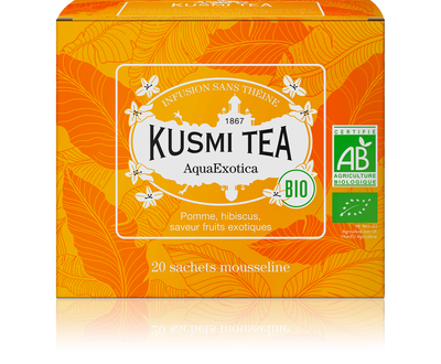 AQUAEXOTICA - Infusion - Mélange Hibiscus et Pomme AQUAEXOTICA - Infusion - Mélange Hibiscus et Pomme