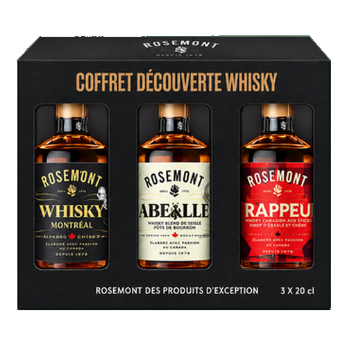 COFFRET WHISKY DÉCOUVERTE ROSEMONT COFFRET WHISKY DÉCOUVERTE ROSEMONT