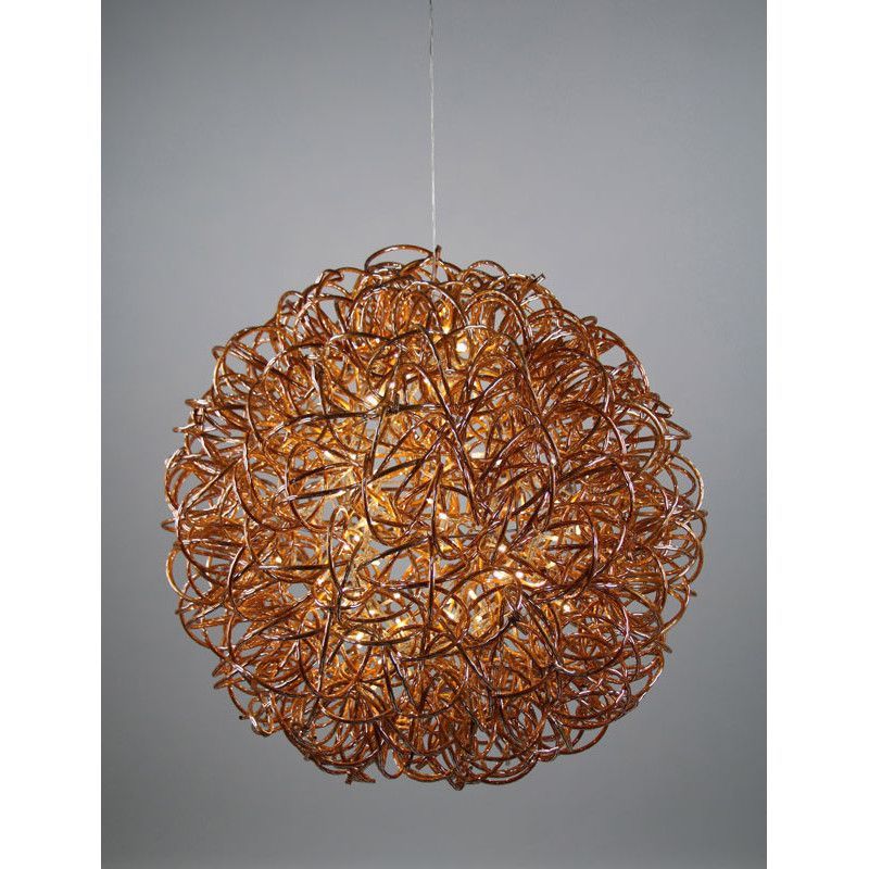 Leuchte gold 60 Lichter 30 cm