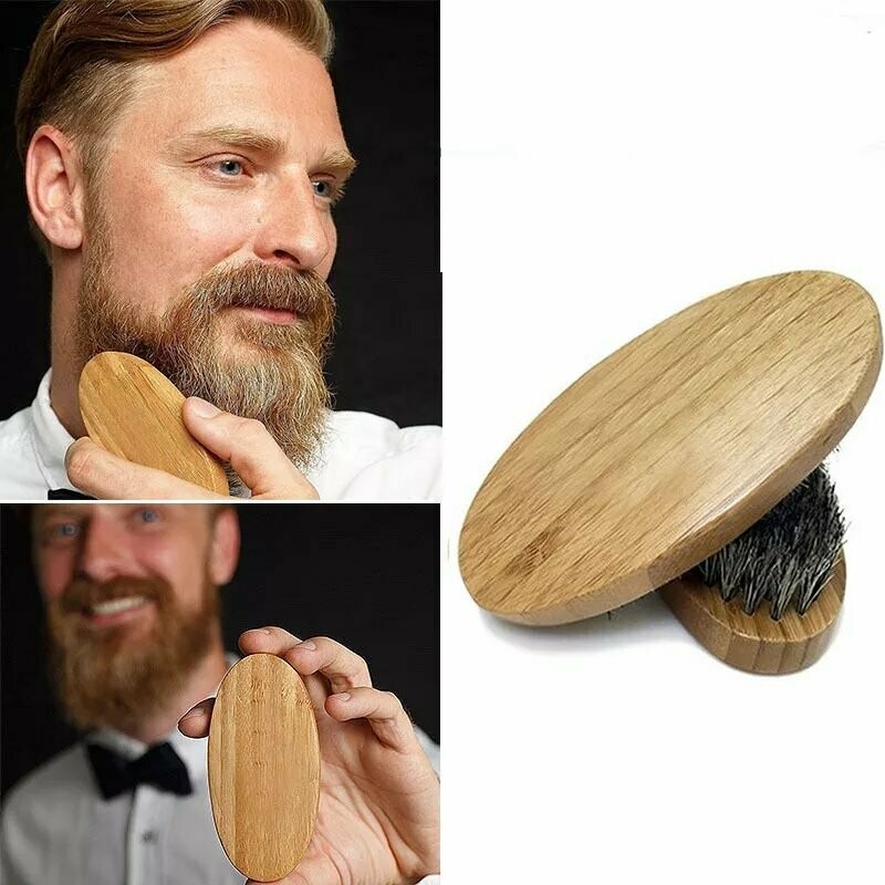 Cepillo de barba suave. Personalizable