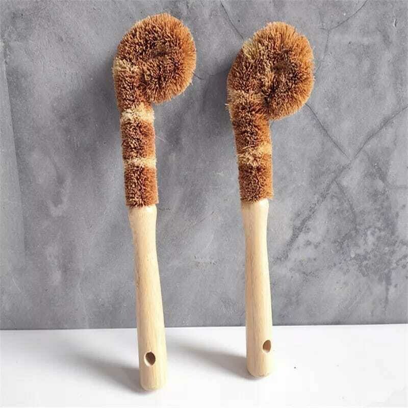 Cepillo de bambú para limpieza interior de termo