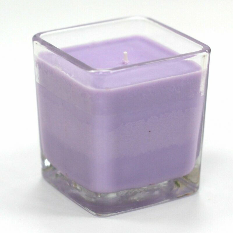 Vela de cera de soja Vela - Lavanda y albahaca