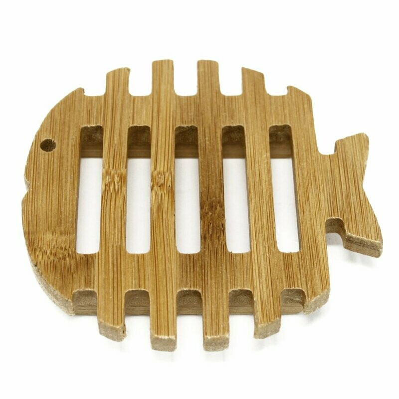 Jabonera de madera Hemu - Modelo Pez