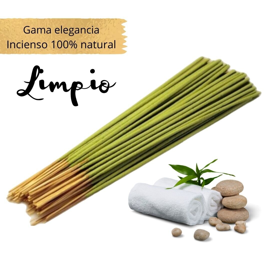 Incienso artesanal 100% Natural - Limpio