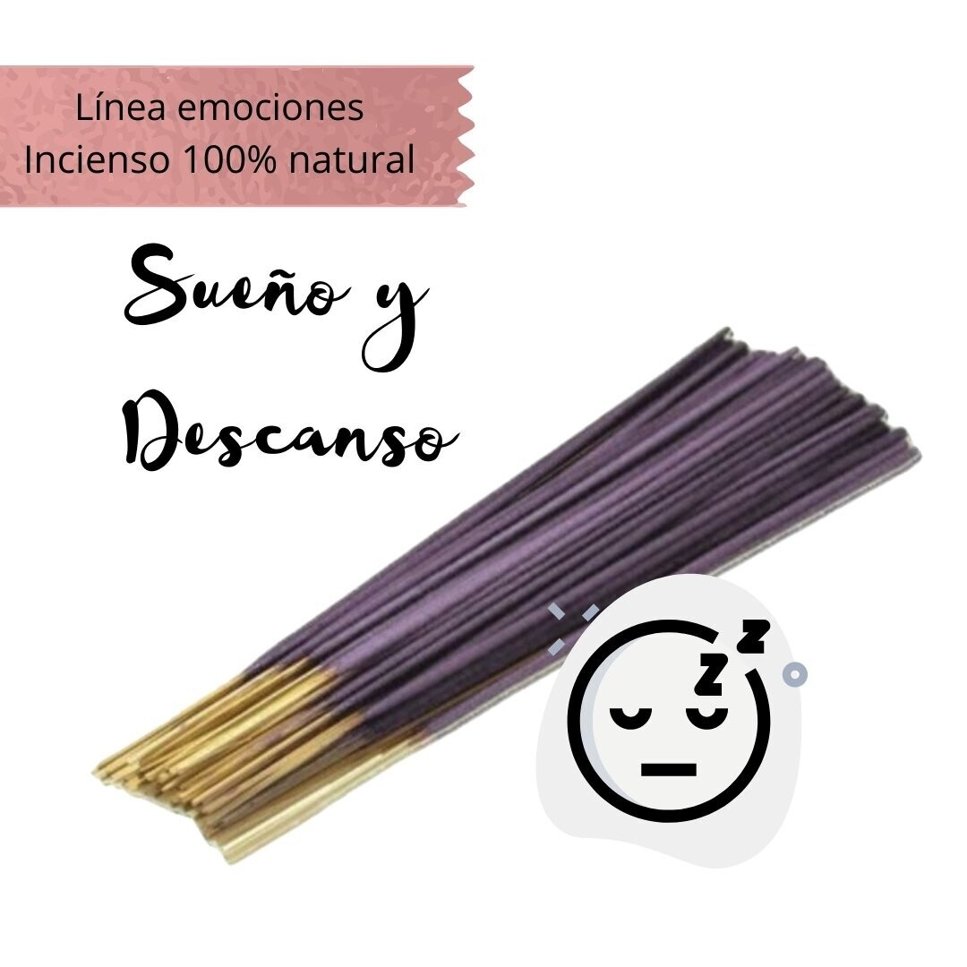 Incienso Artesanal 100% Natural Emociones - Sueño y Descanso