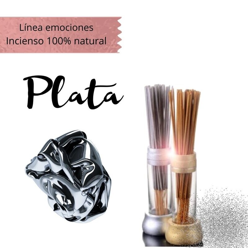 Incienso Artesanal 100% Natural Emociones - Plata