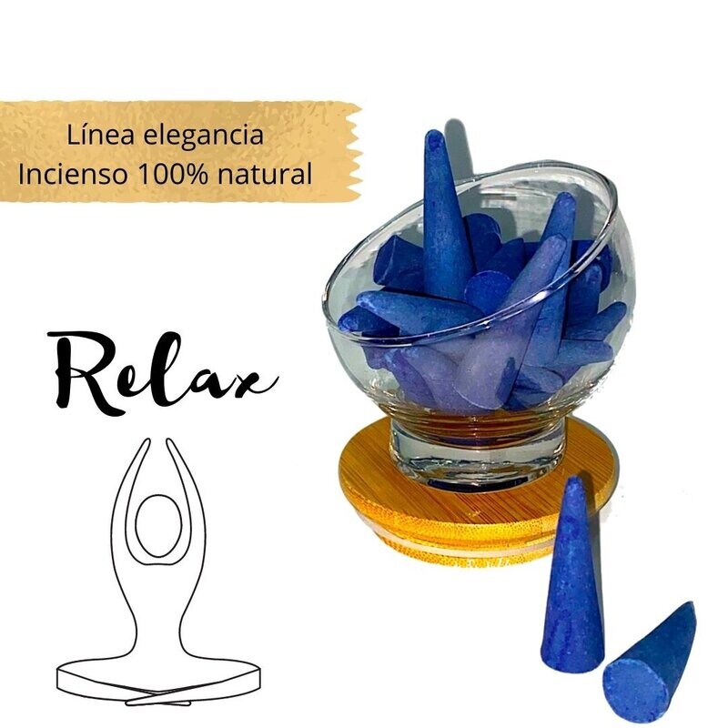 Incienso conos artesanal 100% Natural - Relax