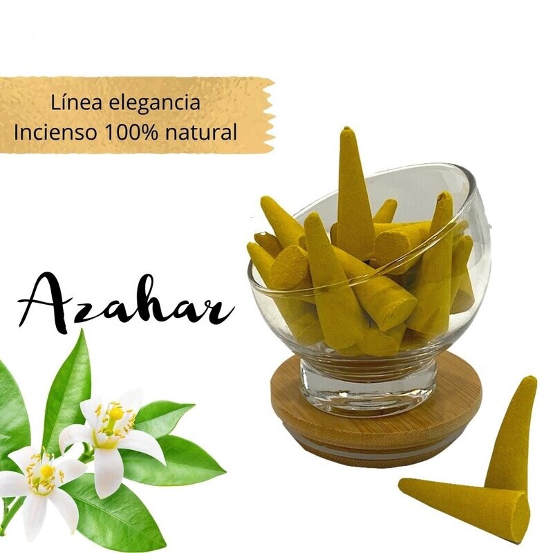 Incienso conos artesanal 100% Natural - Azahar