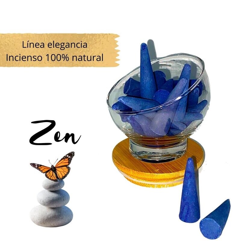 Incienso conos artesanal 100% Natural - Zen