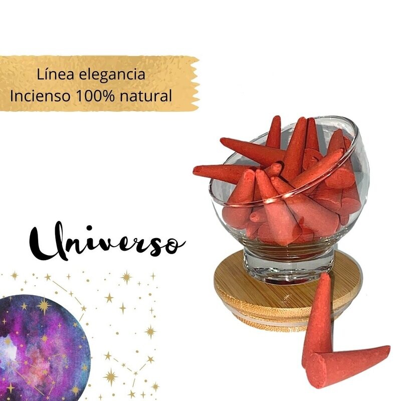 Incienso conos artesanal 100% Natural - Universo