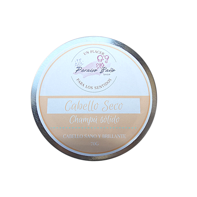 Champú Solido Artesanal 70gr - Cabello Seco