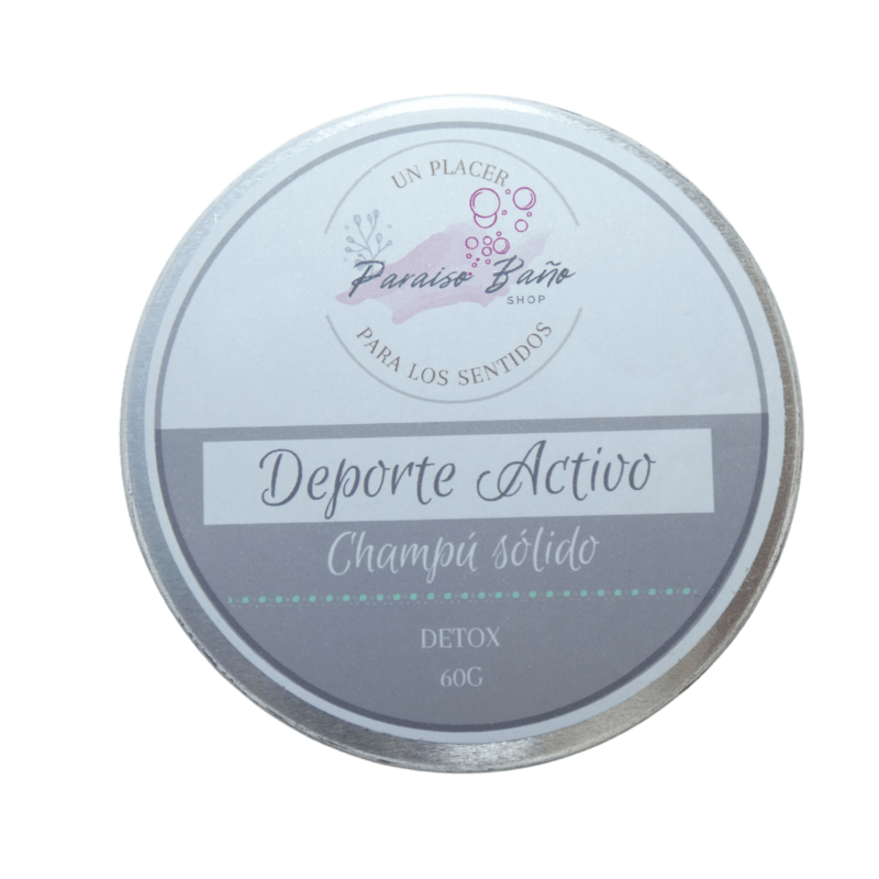 Champú Sólido 60g - Deporte activo