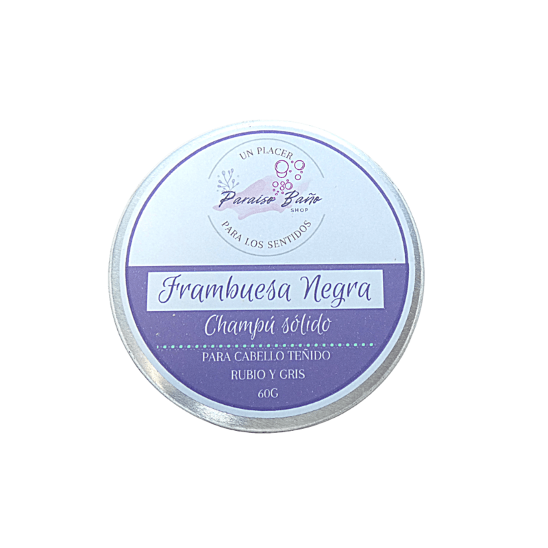 Champú Sólido 60g - Frambuesa negra