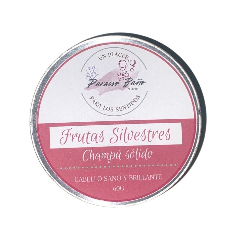 Champú Solido 60g - Frutas Silvestres