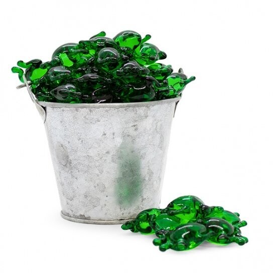 Pack de 5 Mini Perlas de baño Ranas