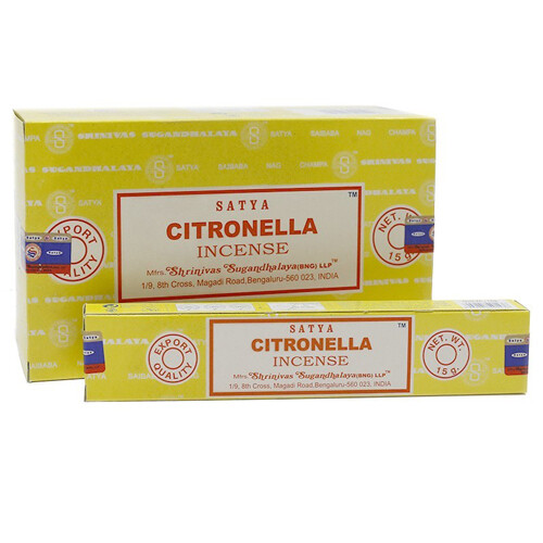 Incienso SATYA - Varillas de Incienso -CITRONELLA