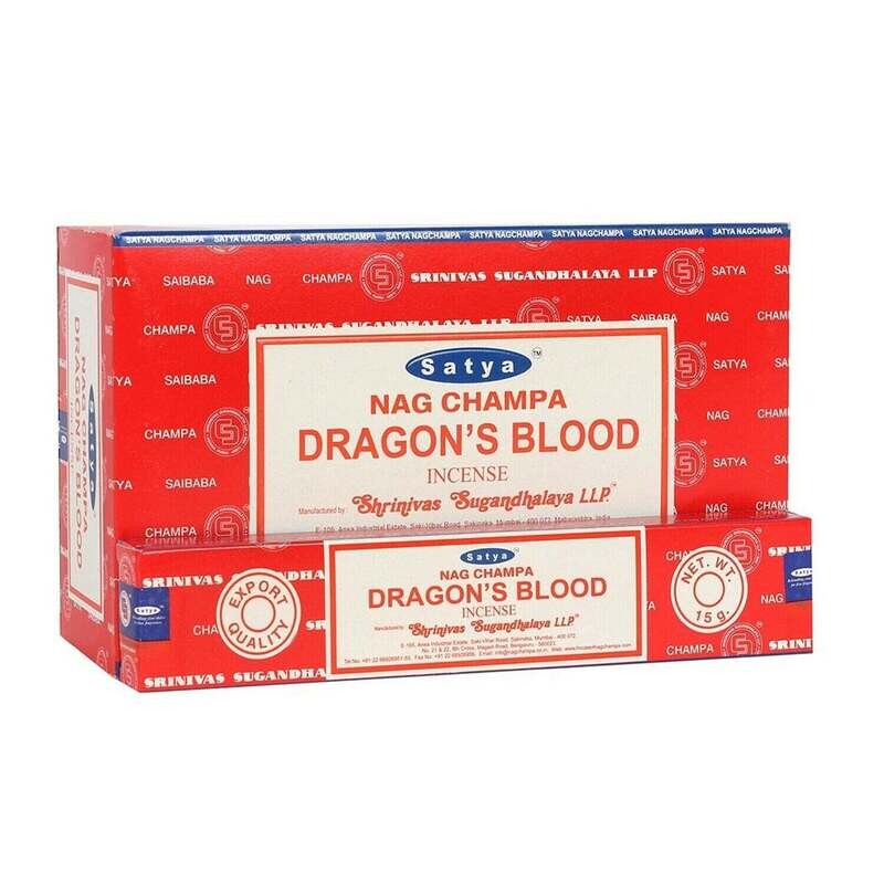 Incienso SATYA - Varillas de Incienso -DRAGON´S BLOOD