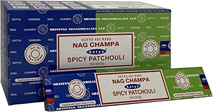Incienso SATYA - Varillas de Incienso -SPICY PATCHOULI