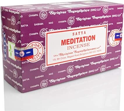 Incienso SATYA - Varillas de Incienso -MEDITACION