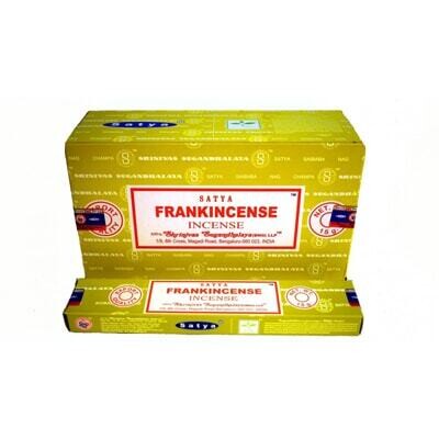 Incienso SATYA - Varillas de Incienso -FRANKINCENSE