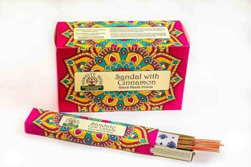 Inciendo NAMASTE INDIA - SANDALO Y CANELA